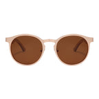 Hybrid Wooden Rounds - Real Wood & Polarized Lenses by WUDN - Che Cose Belle