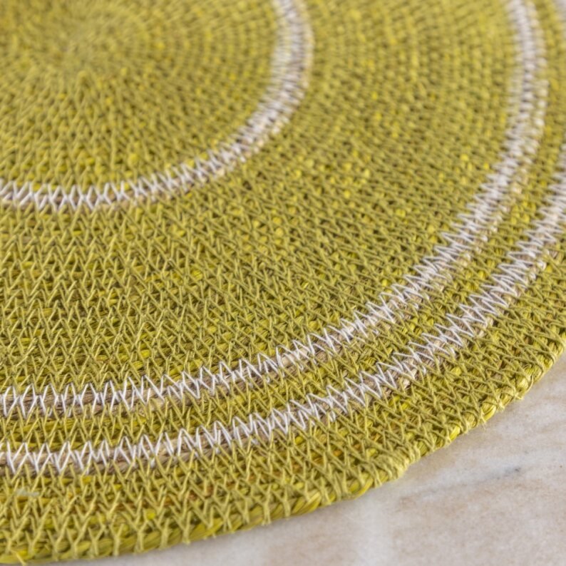 Hydra Placemat, Chartreuse - Che Cose Belle