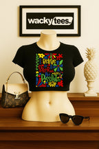 I Believe in a Spectrum of Possibilities Autism Awareness Graphic Tee Shirt - Che Cose Belle