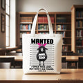 I Once Was Lost But Now I Am Found Luke 15:10 Christian Tote Bag, Wanted Black Sheep Gift Shopper - Che Cose Belle