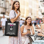 I Once Was Lost But Now I Am Found Luke 15:10 Christian Tote Bag, Wanted Black Sheep Gift Shopper - Che Cose Belle