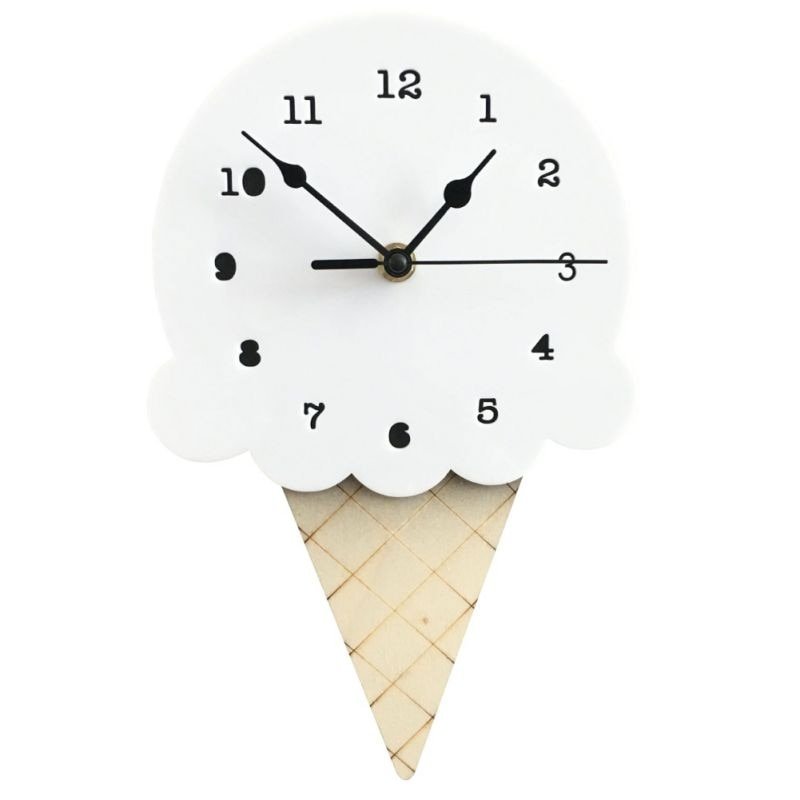 Ice Cream Cone Wall Clock - Che Cose Belle