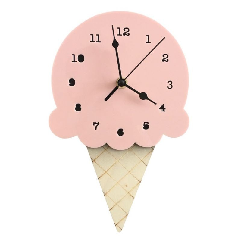Ice Cream Cone Wall Clock - Che Cose Belle