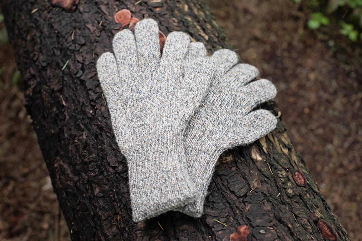 Iditarod 100% Alpaca Double-Thick Reversible Gloves - Che Cose Belle