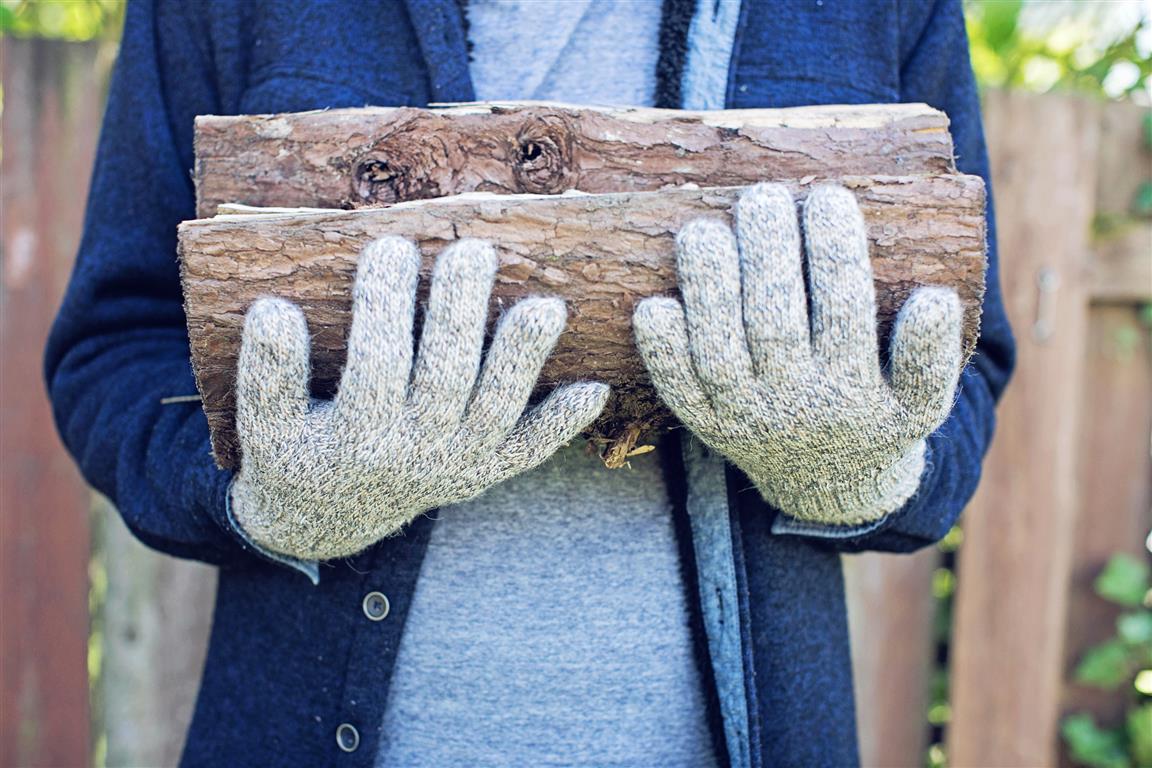 Iditarod 100% Alpaca Double-Thick Reversible Gloves - Che Cose Belle