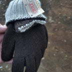 Iditarod 100% Alpaca Double-Thick Reversible Gloves - Che Cose Belle