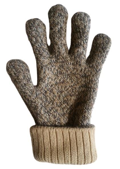Iditarod 100% Alpaca Double-Thick Reversible Gloves - Che Cose Belle