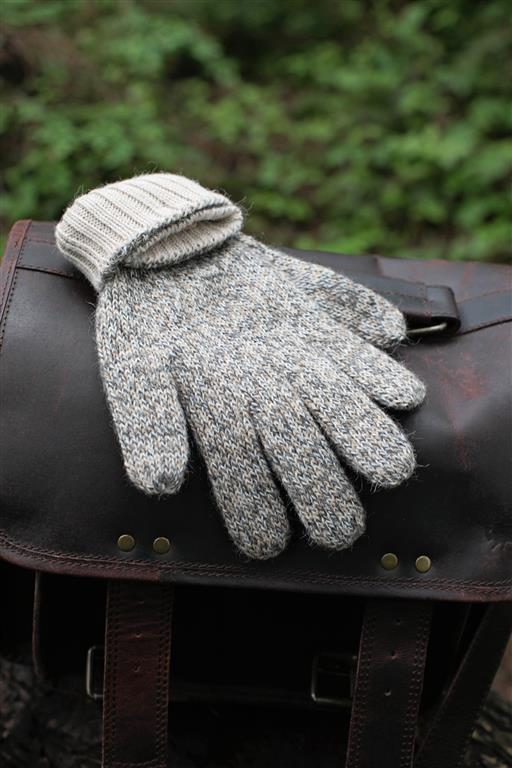 Iditarod 100% Alpaca Double-Thick Reversible Gloves - Che Cose Belle