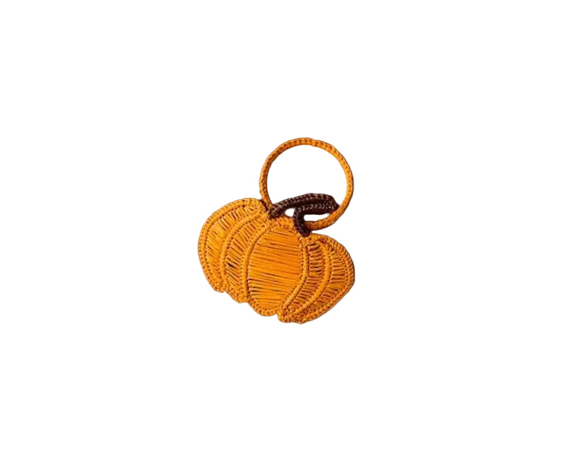 Pumpkin Napkin Rings - Fall & Thanksgiving Decor for Parties, Dining Room, Napkins Rings for Thanksgiving - Fall Napking Rings