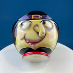 Batter Bowl Mixing Bowl - Red White Blue Dotted Overside Cup