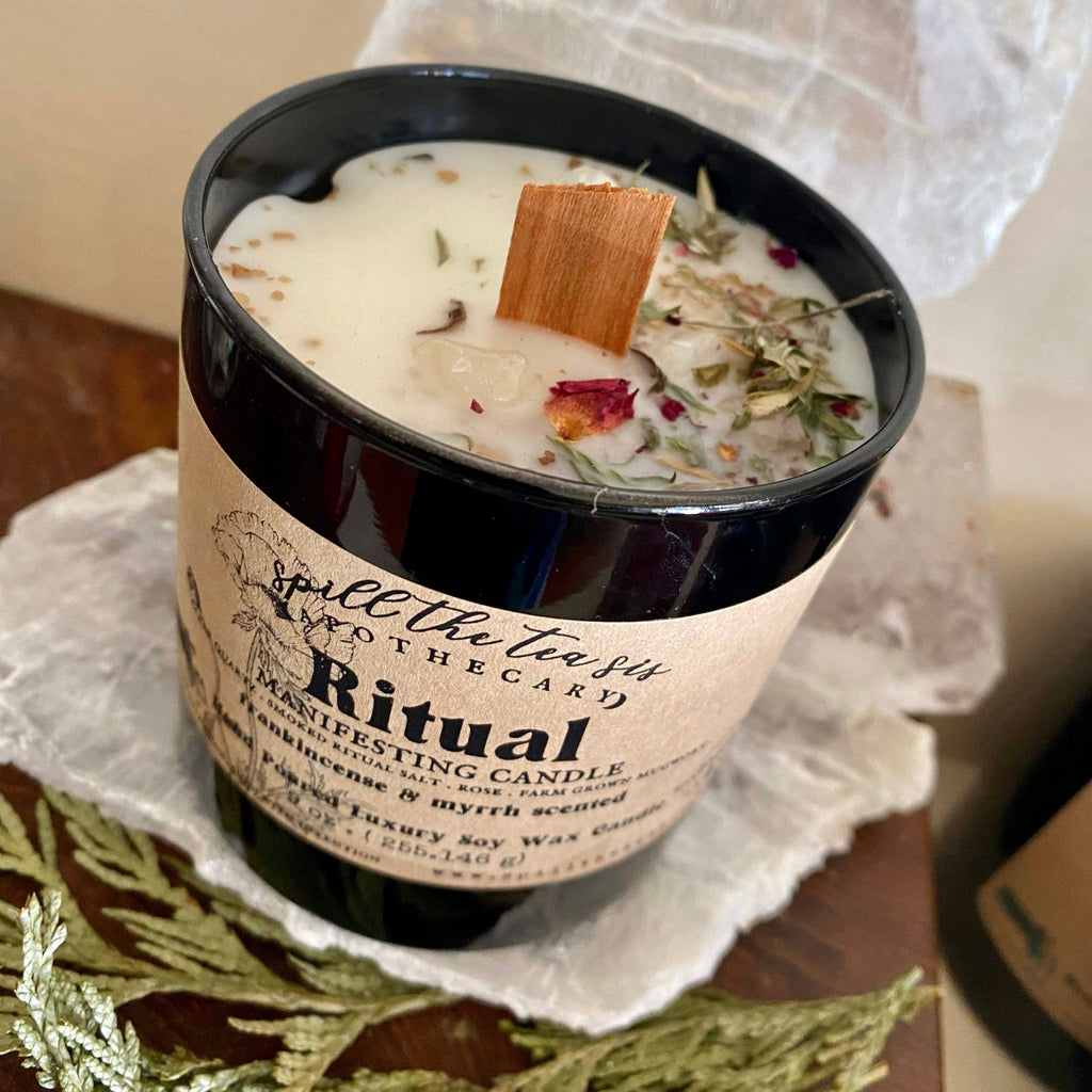Ritual Divination Candle | Manifesting & Spiritual Intention Candle