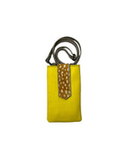 ZOE Leather Phone Crossbody with Print