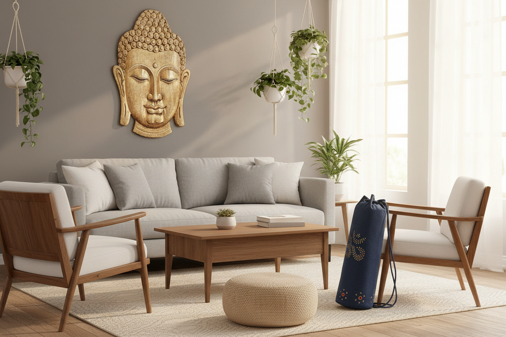 OMSutra Denim Yoga Mat Bag