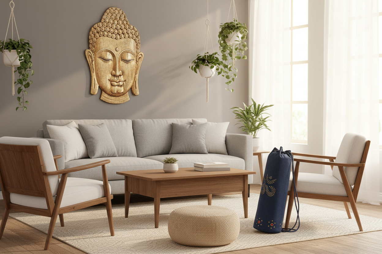 OMSutra Denim Yoga Mat Bag