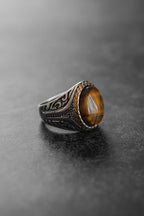 Imperial Tiger's Eye Ring - Che Cose Belle
