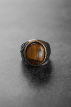 Imperial Tiger's Eye Ring - Che Cose Belle