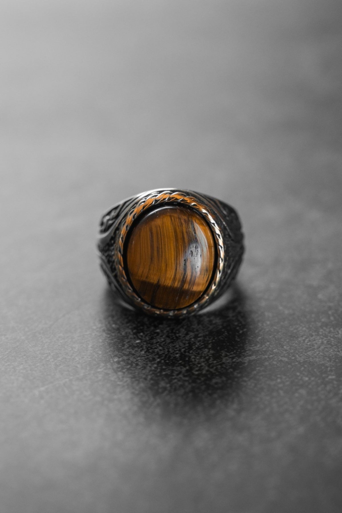 Imperial Tiger's Eye Ring - Che Cose Belle