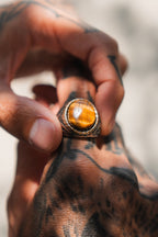 Imperial Tiger's Eye Ring - Che Cose Belle