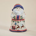 Imported Polish Pottery Santa Cookie Jar - Che Cose Belle