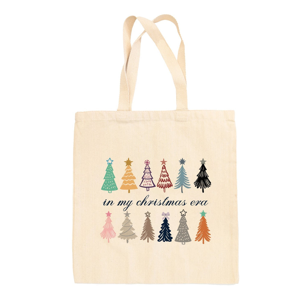 In My Christmas Era Christmas Tree Doodles Tote Bag - Che Cose Belle
