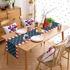 Independence Day 4th of July Table Runner Dresser Scarves - Che Cose Belle