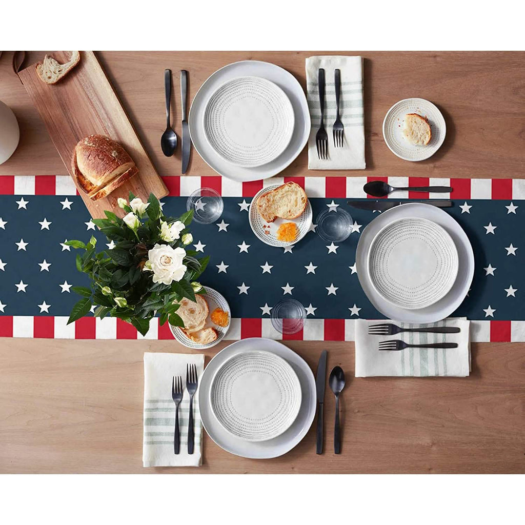 Independence Day 4th of July Table Runner Dresser Scarves - Che Cose Belle
