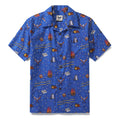 Independence Day Hawaiian Shirt For Men Celebrating Freedom Shirt Camp Collar 100% Cotton - Che Cose Belle