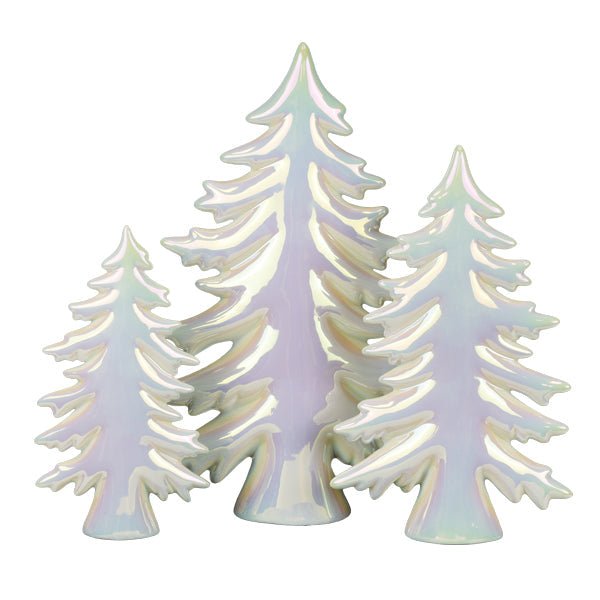 Iridescent Ceramic Trees Set - Che Cose Belle