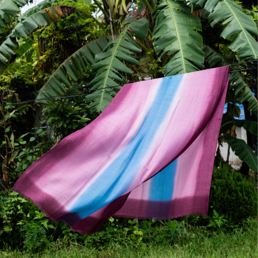 Iris Cashmere Merino Handloom Scarf - Che Cose Belle