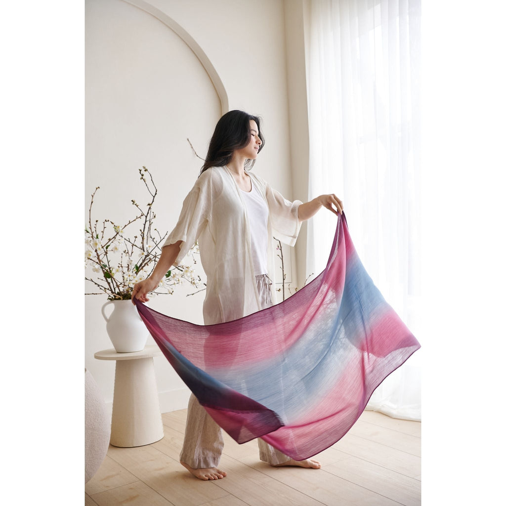Iris Cashmere Merino Handloom Scarf - Che Cose Belle