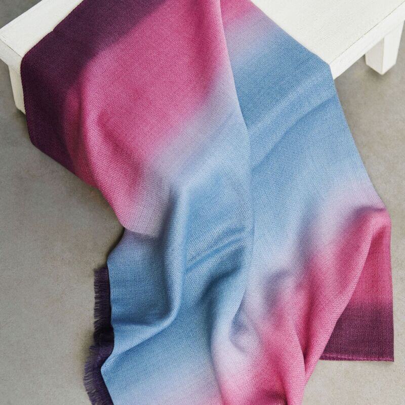 Iris Cashmere Merino Handloom Scarf - Che Cose Belle