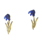 Iris Glass Dangle Earrings - Che Cose Belle