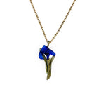 Iris Glass Pendant Necklace - Che Cose Belle