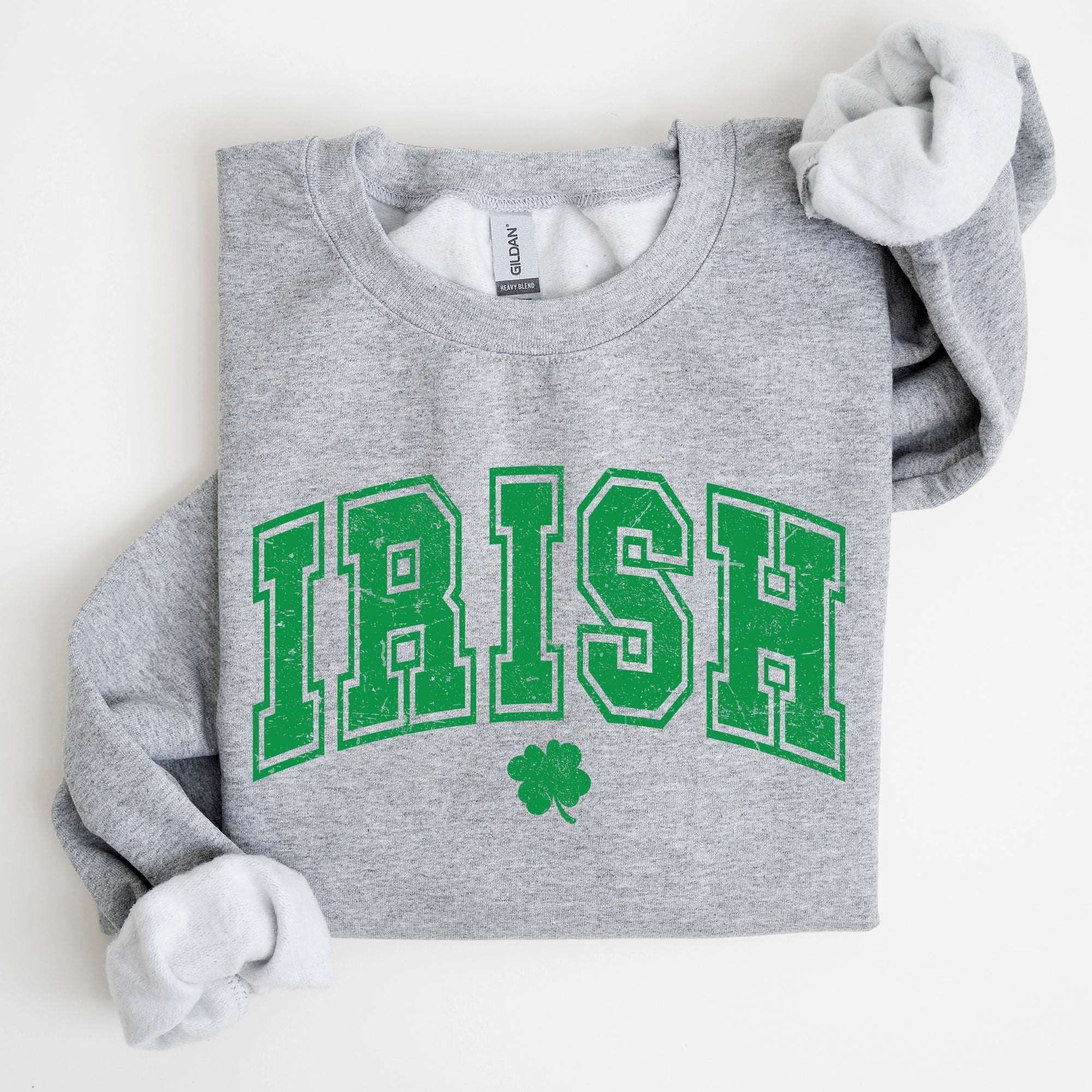 Irish, Retro Collegiate, St Patrick's Day Sweatshirt - Che Cose Belle