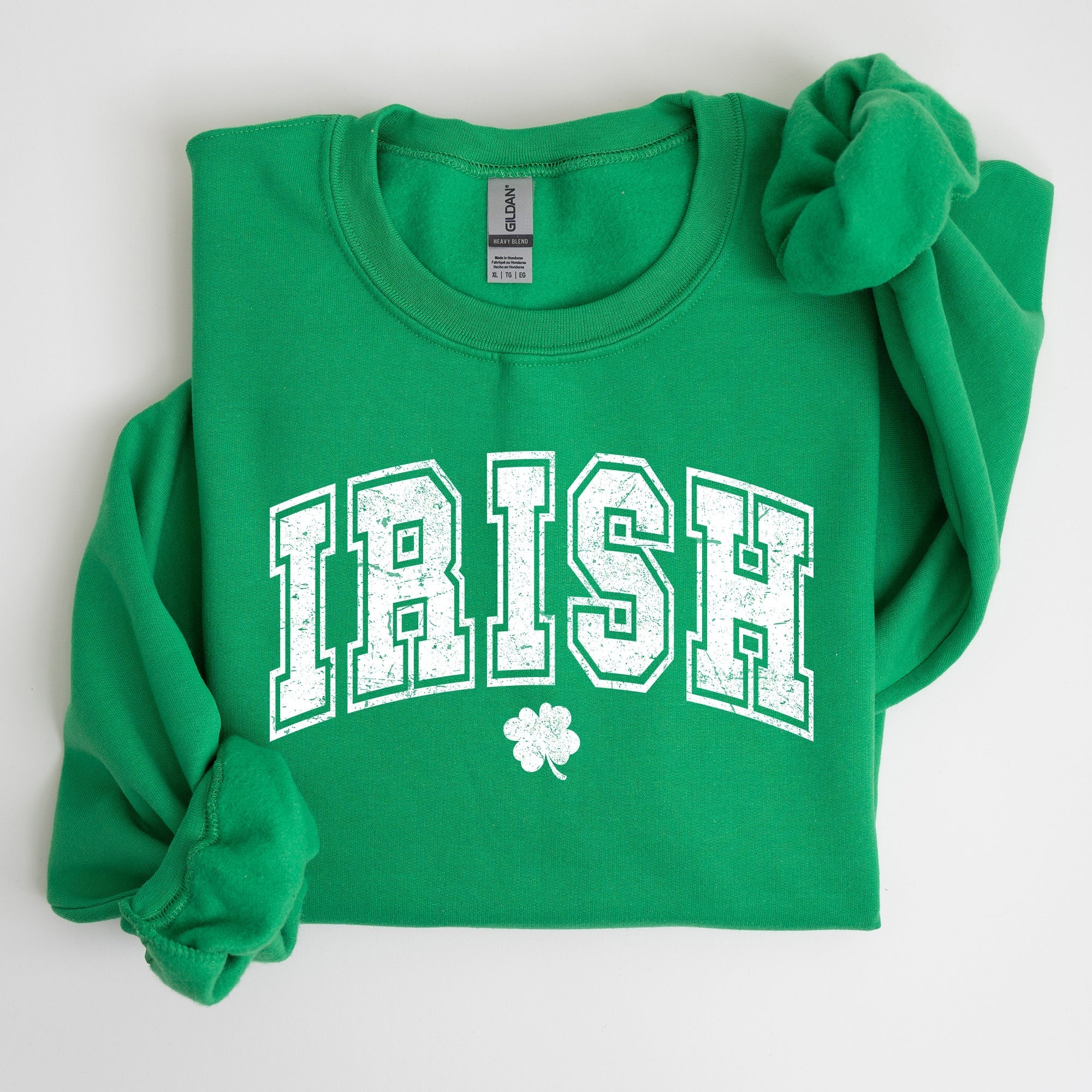 Irish, Retro Collegiate, St Patrick's Day Sweatshirt - Che Cose Belle