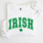 Irish, Retro Collegiate, St Patrick's Day Sweatshirt - Che Cose Belle