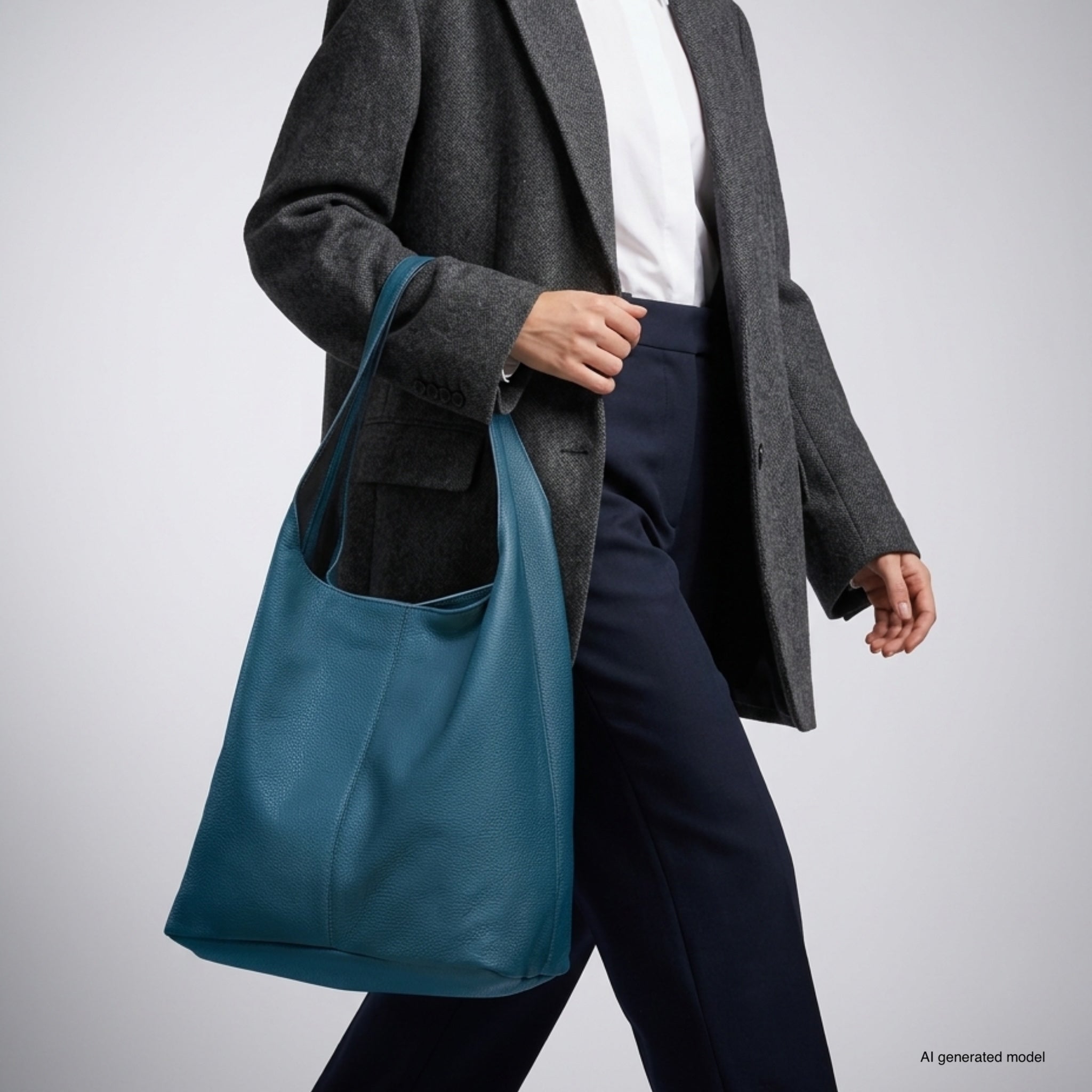 Italian Full-Grain Leather Hobo Bag | Siena - Che Cose Belle