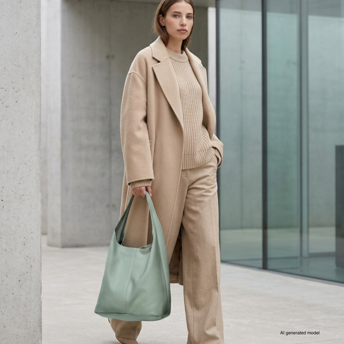 Italian Full-Grain Leather Hobo Bag | Siena - Che Cose Belle