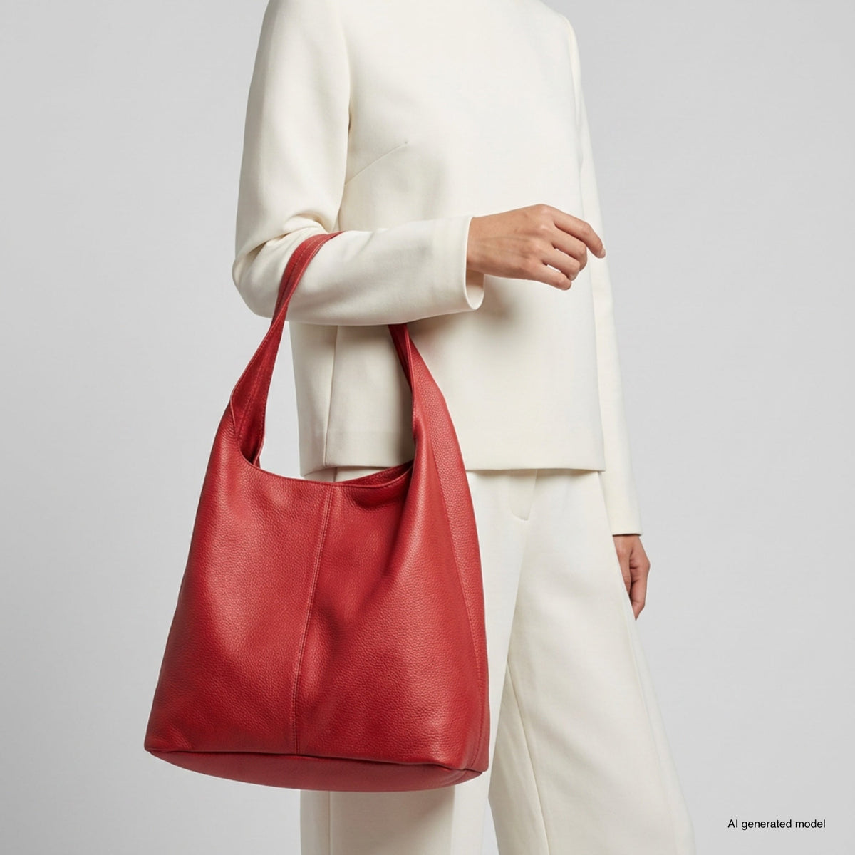 Italian Full-Grain Leather Hobo Bag | Siena - Che Cose Belle