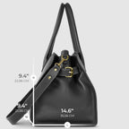 Italian Full-Grain Leather Top-Handle Bag | Asti - Che Cose Belle