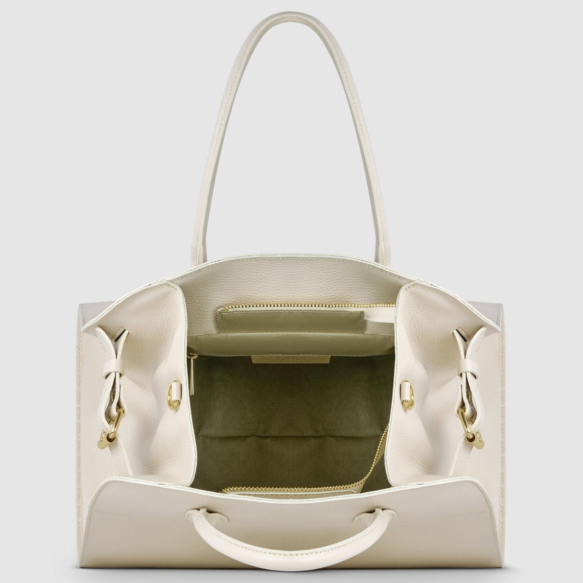 Italian Full-Grain Leather Top-Handle Bag | Asti - Che Cose Belle