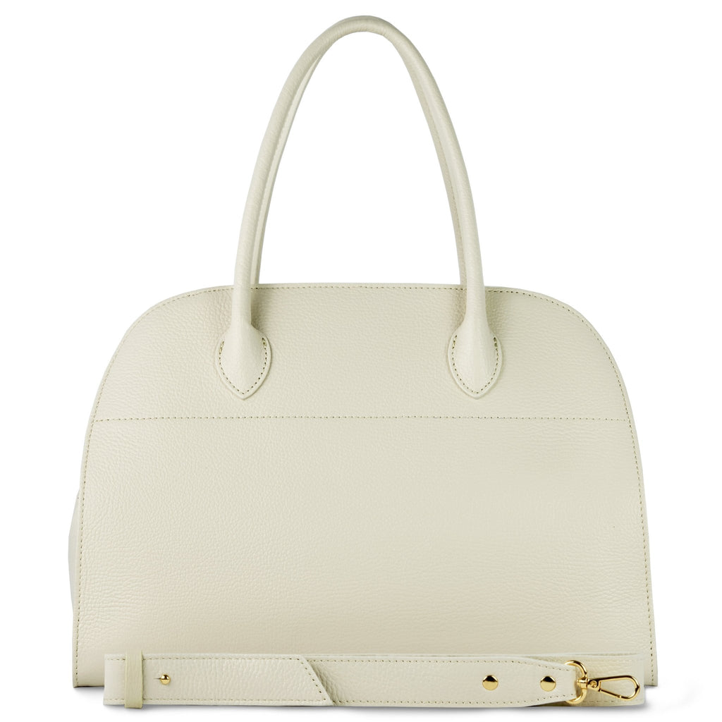 Italian Full-Grain Leather Top-Handle Bag | Asti - Che Cose Belle