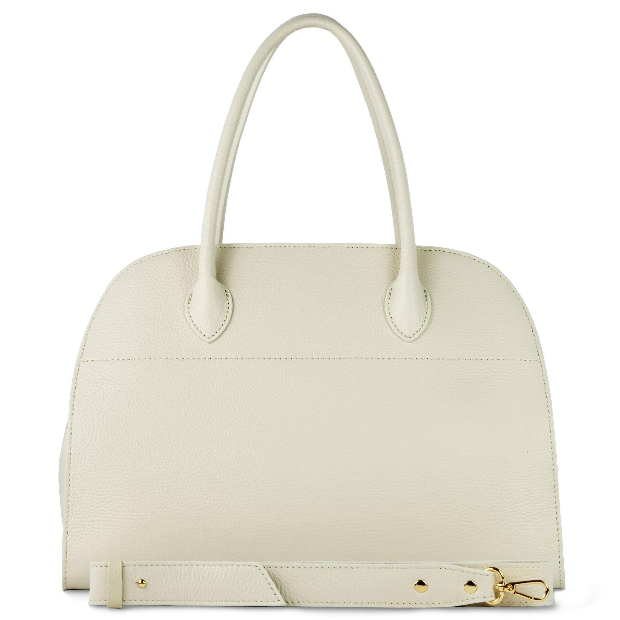 Italian Full-Grain Leather Top-Handle Bag | Asti - Che Cose Belle