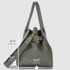 Italian Full-Grain Leather Top-Handle Bag | Asti - Che Cose Belle