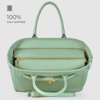 Italian Full-Grain Leather Top-Handle Bag | Cesena - Che Cose Belle