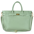 Italian Full-Grain Leather Top-Handle Bag | Cesena - Che Cose Belle