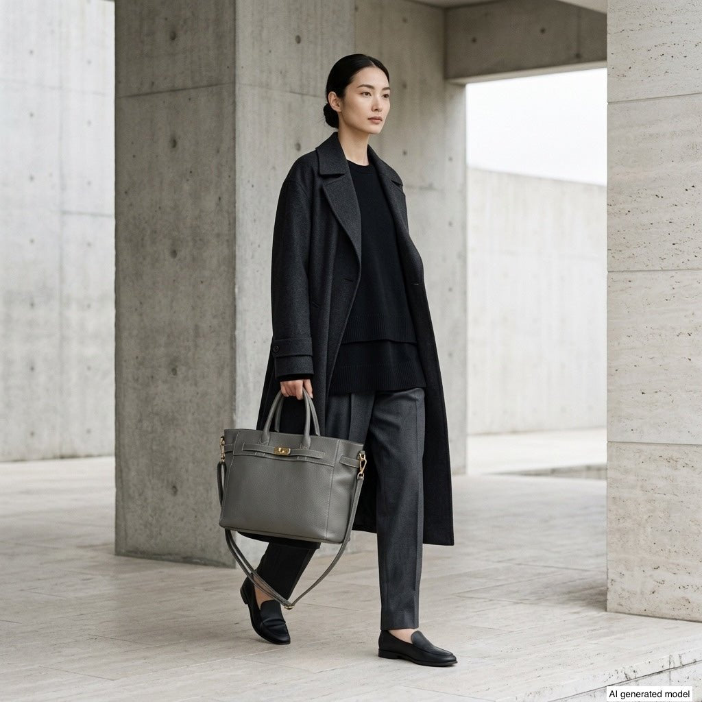 Italian Full-Grain Leather Top-Handle Bag | Cesena - Che Cose Belle