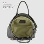 Italian Full-Grain Leather Top-Handle Bag | Cesena - Che Cose Belle