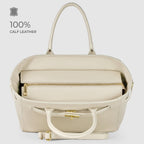 Italian Full-Grain Leather Top-Handle Bag | Cesena - Che Cose Belle