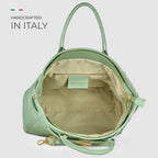 Italian Full-Grain Leather Top-Handle Bag | Cesena - Che Cose Belle